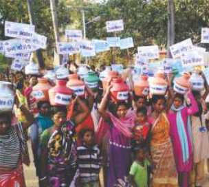 Carrying out various rural development projects